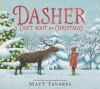 Book cover for "Dasher can't wait for Christmas".