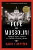 Book cover for "The Pope and Mussolini".