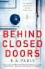 Book cover for "Behind closed doors".