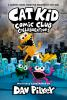 Book cover for "Cat Kid Comic Club".