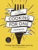 Book cover for "The ultimate cooking for one cookbook".
