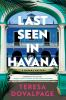 Book cover for "Last seen in Havana".
