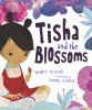 Book cover for "Tisha and the blossoms".