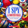 Book cover for "I spy a soccer ball".