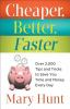 Book cover for "Cheaper, better, faster".