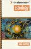 Book cover for "The elements of astrology".