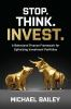 Book cover for "Stop, think, invest".