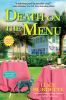 Book cover for "Death on the menu".