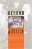 Book cover for "Beyond justice".