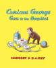 Book cover for "Curious George goes to the hospital".