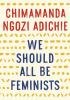 Book cover for "We should all be feminists".