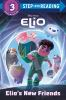 Book cover for "Elio's new friends".