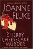 Book cover for "Cherry cheesecake murder".