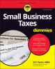 Book cover for "Small business taxes".