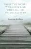 Book cover for "What the world will look like when all the water leaves us".