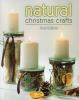 Book cover for "Natural Christmas crafts".