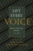 Book cover for "Lift every voice".