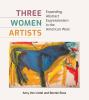 Book cover for "Three women artists".