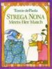 Book cover for "Strega Nona meets her match".