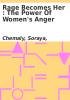 Book cover for "Rage becomes her".