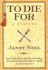Book cover for "To die for".