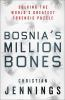 Book cover for "Bosnia's million bones".