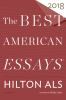 Book cover for "The best American essays 2018".