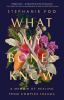 Book cover for "What my bones know".