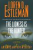 Book cover for "The lioness is the hunter".