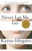 Book cover for "Never let me go".