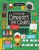 Book cover for "Lift-the-flap computers and coding".