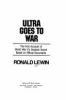 Book cover for "Ultra goes to war".