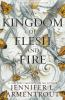 Book cover for "A kingdom of flesh and fire".