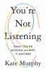 Book cover for "You're not listening".
