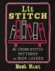 Book cover for "Lit stitch".