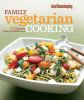 Book cover for "Family vegetarian cooking".