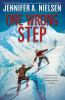 Book cover for "One wrong step".
