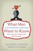 Book cover for "What men with asperger syndrome want to know about women, dating and relationships".