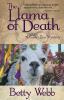 Book cover for "The llama of death".