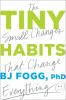 Book cover for "Tiny habits".