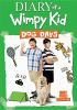 Book cover for "Diary of a wimpy kid".