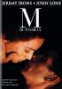 Book cover for "M. Butterfly".