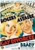 Book cover for "The gay divorcee".