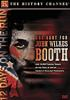 Book cover for "The hunt for John Wilkes Booth".
