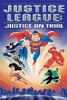 Book cover for "Justice league".