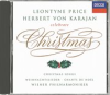 Book cover for "Leontyne Price & Herbert Von Karajan Celebrate Christmas".