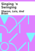 Book cover for "Singing 'n swinging".