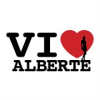 Book cover for "Vi Hjerte Alberte".