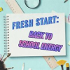 Book cover for "Fresh Start: Back To School Energy".