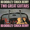 Book cover for "Bo Diddley/Chuck Berry: Two Great Guitars".